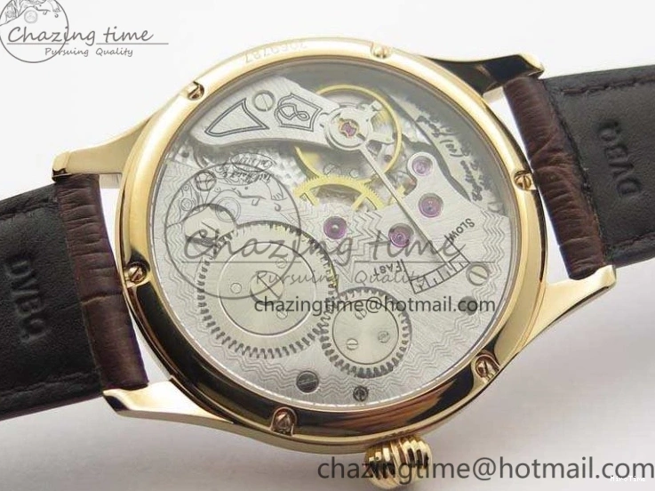 MIROTIME 0818 Effortless Portuguese Fa Jones IW544201 RG GSF 1:1 Best Edition White Dial On Leather Strap 7228